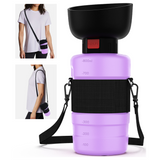 28oz Portable Dog Water Bottle Dispenser-3Gen