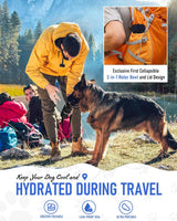 28oz Portable Dog Water Bottle Dispenser-3.5Gen