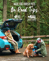 34oz Portable Dog  Water Bottle Dispenser-3.5Gen