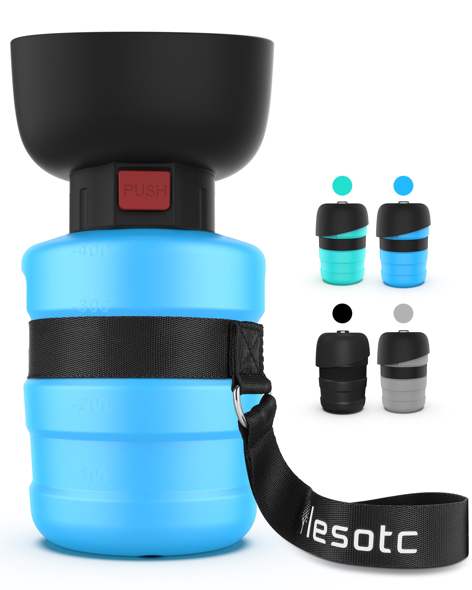 Foldable Dog Water Bottle3rd Gen LESOTC