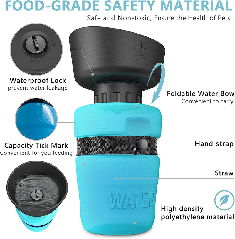 Foldable Dog Water Bottle-1st Gen