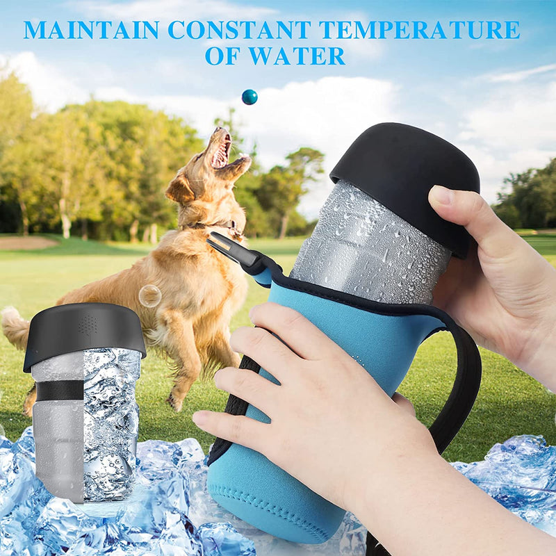 Pet Supplies : Portable Dog Water Bottle, Upgraded 2 in 1 Dog Travel Water  Bottle and Bowl, Lightweight Dog Water Dispenser for Pet Outdoor Travel  Walking Drinking Bottle 